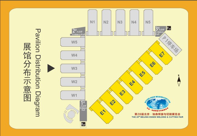 2025北京埃森焊接展展馆图信息发布